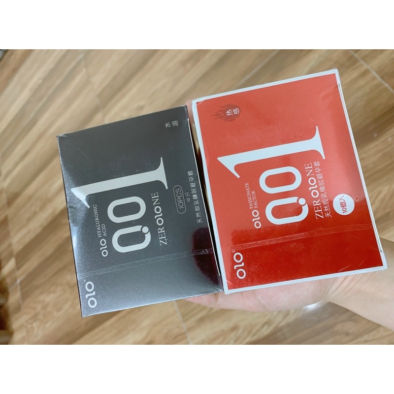 Bao Cao Su OLO 001 Siêu Mỏng - Siêu Dai - Nhiều Gell Bôi Trơn Nội Địa Trung Cao Cấp