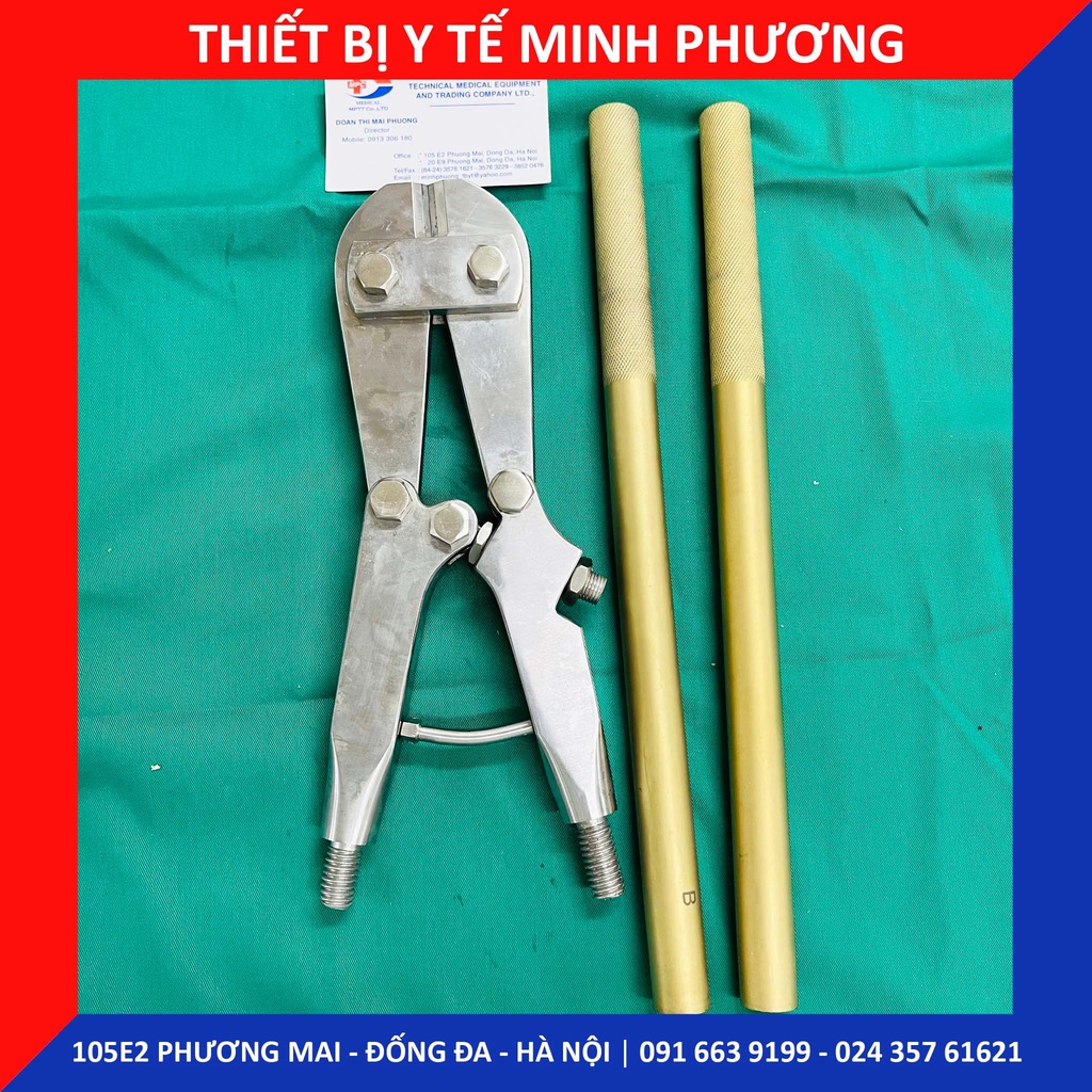 Kìm cắt nẹp cán vàng