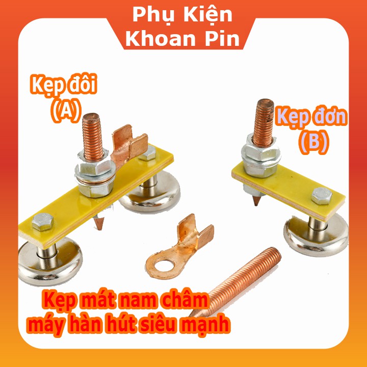 Kẹp mát nam châm máy hàn hút siêu mạnh