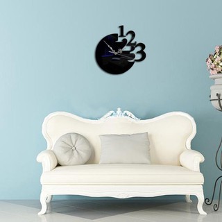 Đồng hồ dán tường nghệ thuật diy - số 123 rời
