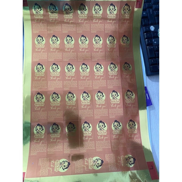 In Decal Xi Vàng, Decal xi Bạc, decal nhôm, decal vàng gold cán màng lấy luôn trong ngày