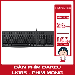 Bàn phím DAREU LK185 - Phím mỏng - Thích hợp cho văn phòng