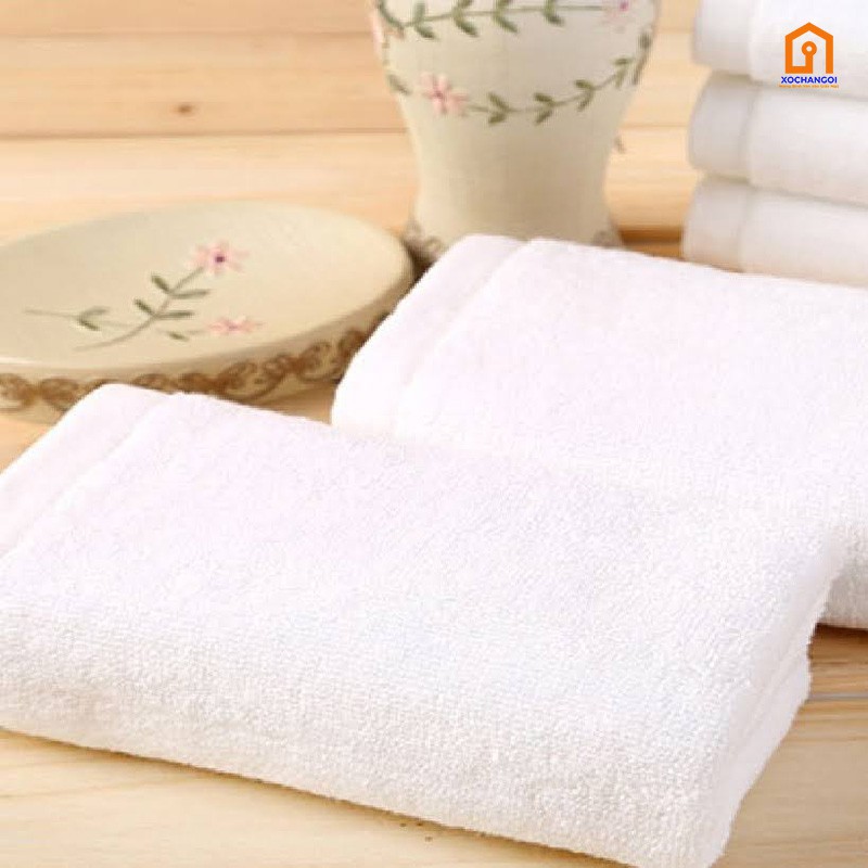 Khăn Mặt 100% Cotton Dễ Dàng Lau Sạch Mọi Làn Da với Độ Êm Ái và Thấm Hút Tốt Nhất