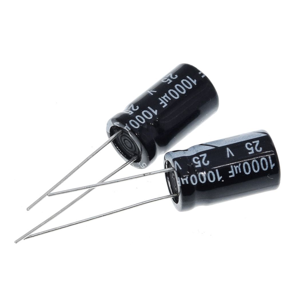 Set 50 tụ điện nhôm chuyên dụng 1000uf/ 25v 16-50v Common 25v1000uf