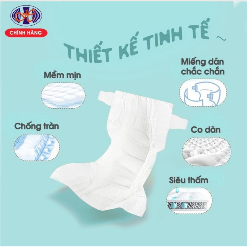 Bỉm tã quần thạch thảo 84 miếng size XXL, XL 48 L54 M58 miếng tặng