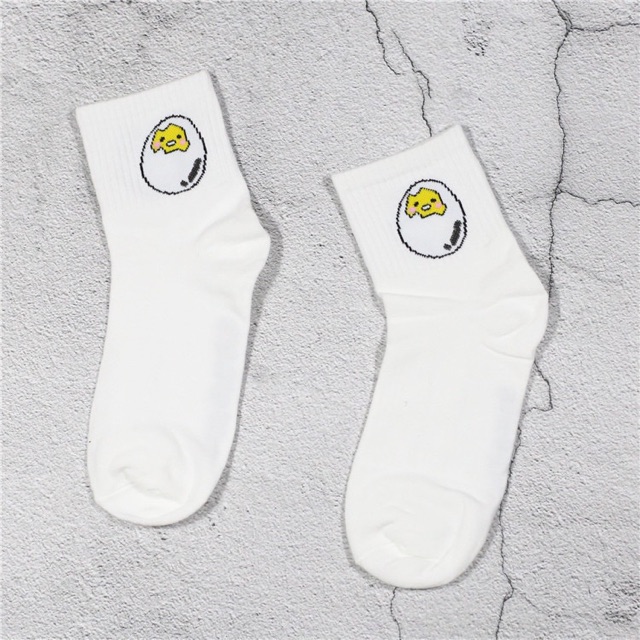 Tất vớ nữ bo chun unisex hoạt hình