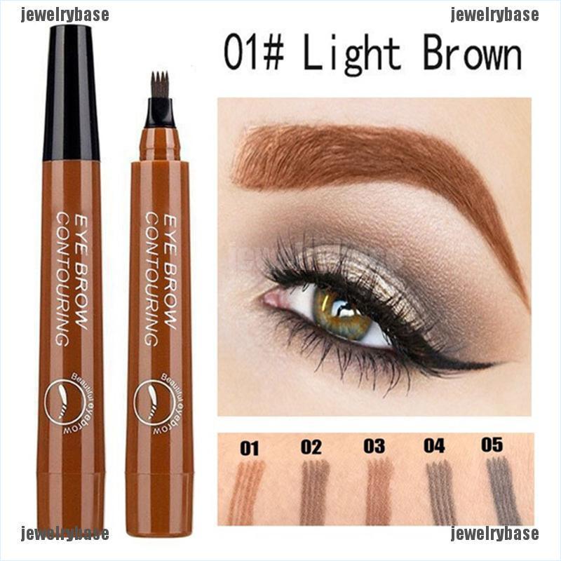 (hàng Mới Về) Bút Kẻ Lông Mày Dạng Lỏng Chống Thấm Nước Thiết Kế Đầu Nĩa Tiện Dụng | BigBuy360 - bigbuy360.vn
