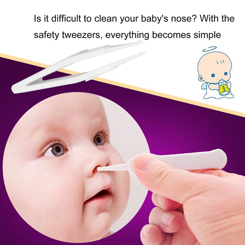Nhíp vệ sinh tai/mũi cho bé an toàn tiện dụng