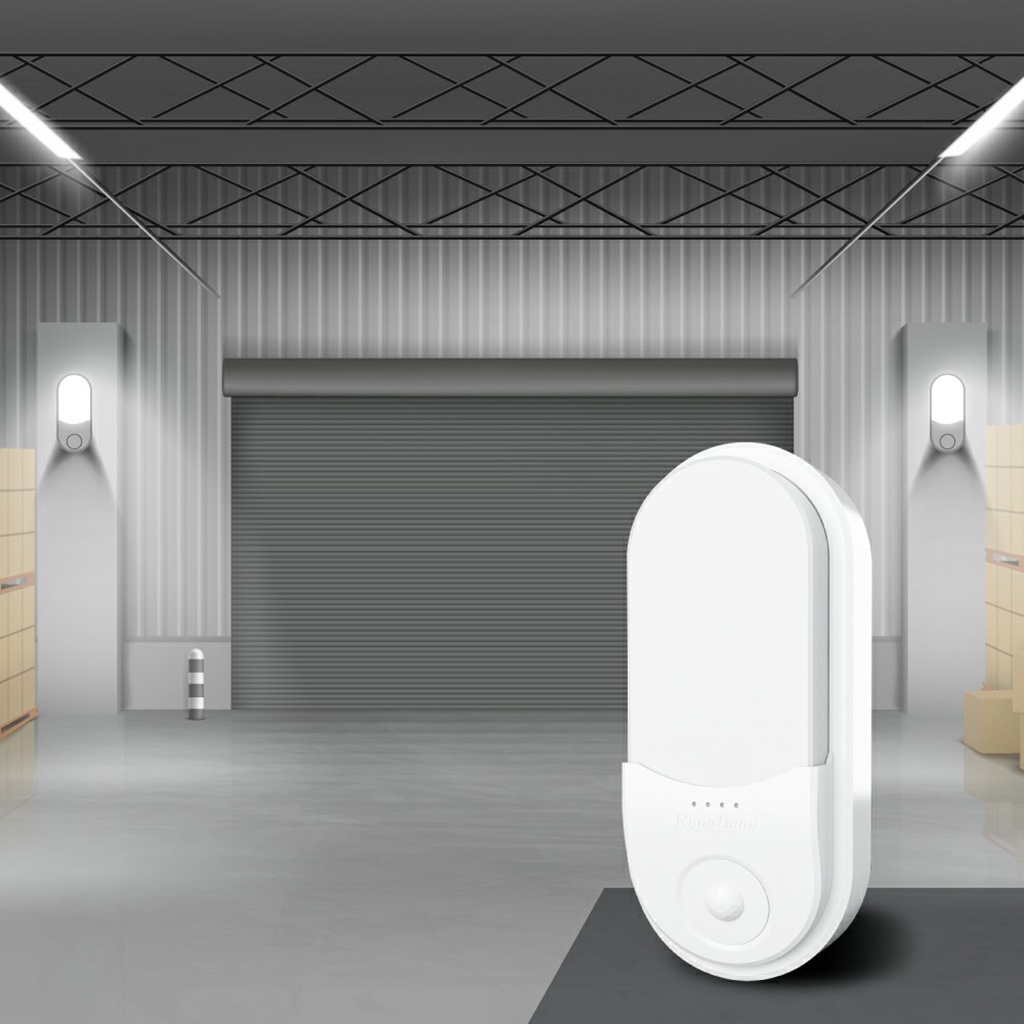 Đèn LED Gắn Tường Cảm Biến Tự Động Phát Sáng GT16.PIR 220x100/15W 6500K, GT16.PIR 180/15W Chính Hãng Rạng Đông