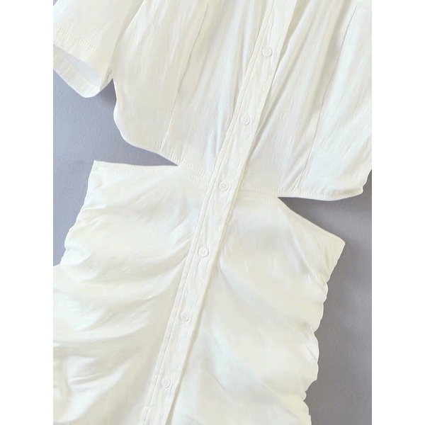 VÁY CỘC TAY CUT-OUT TQXK