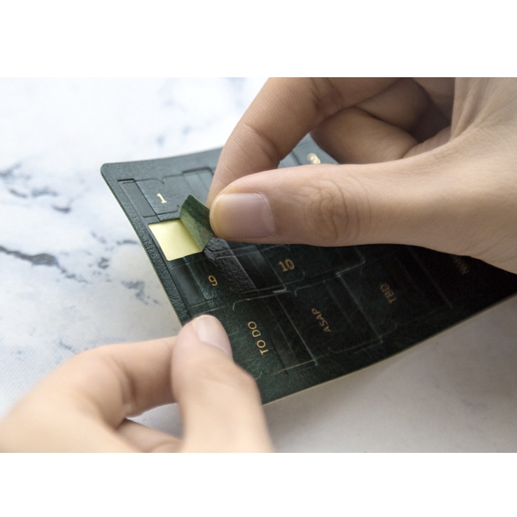 Giấy Dán Ghi Chú Bằng PU Họa Tiết Kinbor Độc Đáo Trang Trí Văn Phòng / Trường Học DIY