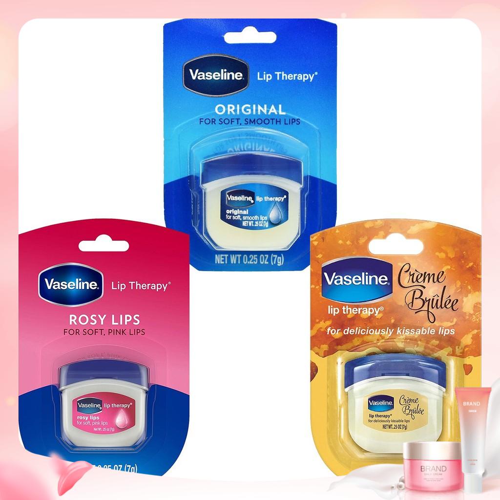 SON DƯỠNG  Lip Therapy 7g 100% Pure Petroleum Jelly