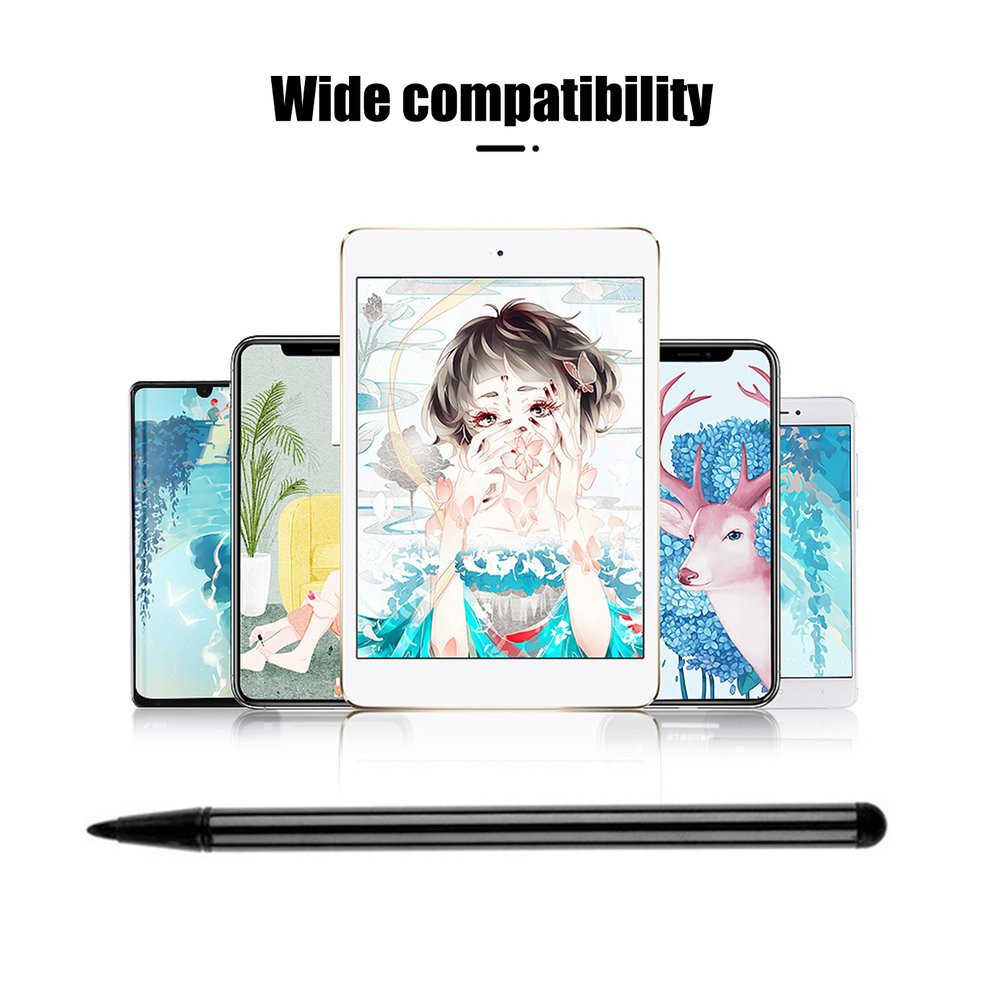 Bút Cảm Ứng Kim Loại 2 Trong 1 Đa Năng Cho Điện Thoại Android Ipad Iphone Tablet