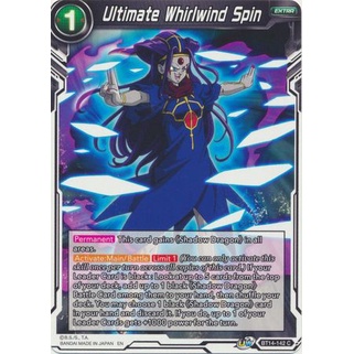 Thẻ bài Dragonball - TCG - Ultimate Whirlwind Spin / BT14-142'