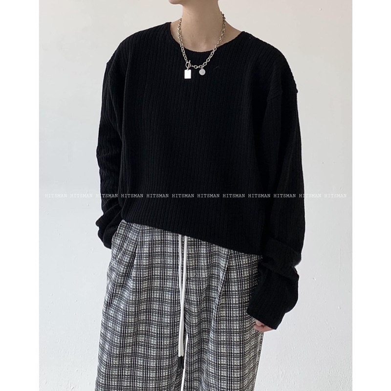 Áo len trơn Hitsman 46628