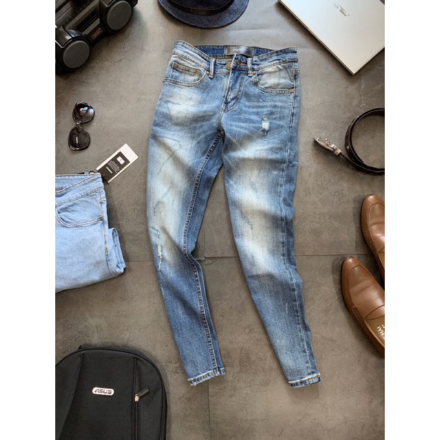 Quần jean nam ống côn hàng xuất khẩu cao cấp | BigBuy360 - bigbuy360.vn