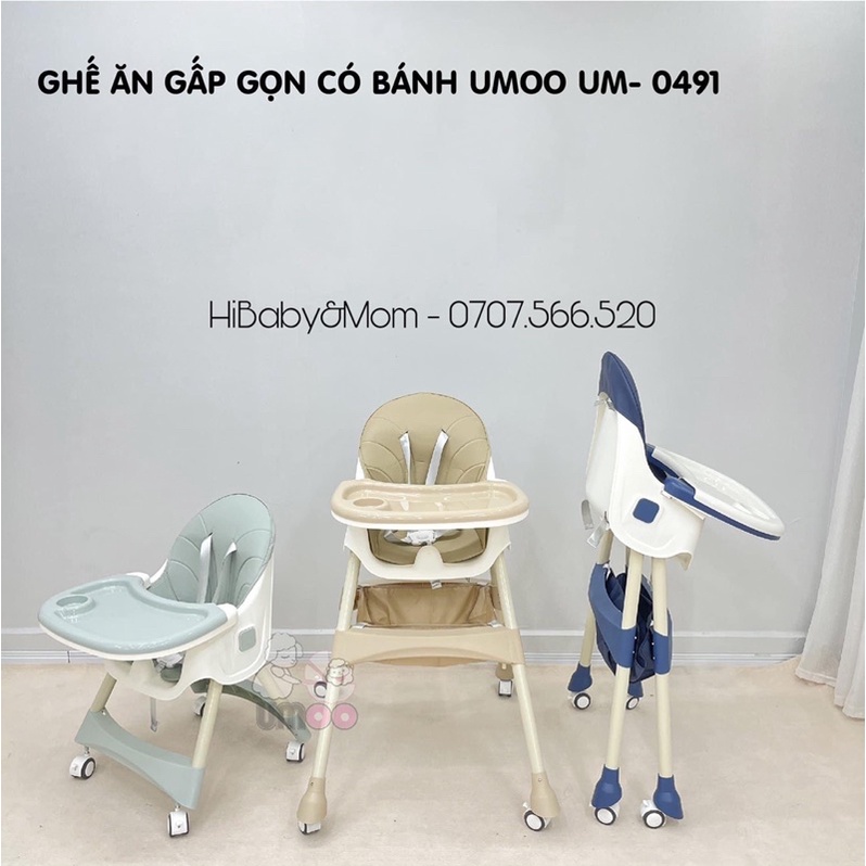 GHẾ ĂN DẶM GẤP GỌN UMOO-0491