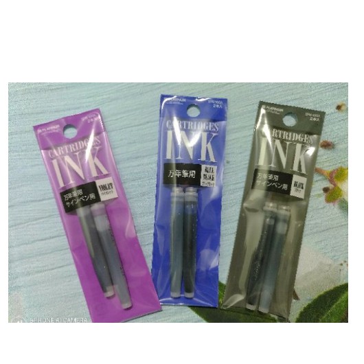 [Sale] Set 2 ỐNG MỰC BÚT MÁY PREPPY PLATINUM F03, MỰC BÚT MÁY NHẬT BẢN