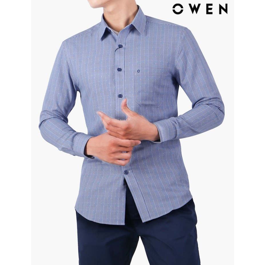 Áo Sơ mi dài tay OWEN Regularfit - AR22725DT
