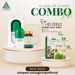 Combo Hoàng Kim Thảo Mộc Sbody và Detox Premium