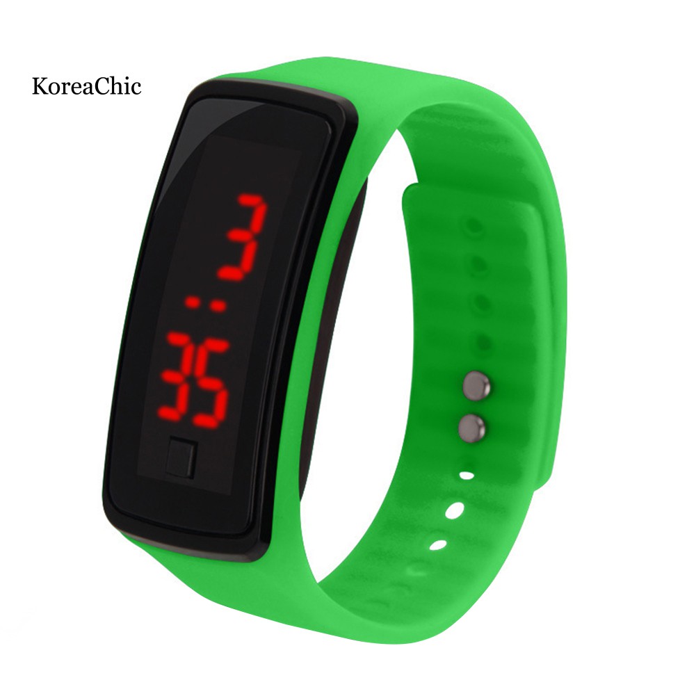 Đồng Hồ Đeo Tay Điện Tử Dây Silicone Có Đèn Led Tiện Dụng Cho Bé | BigBuy360 - bigbuy360.vn
