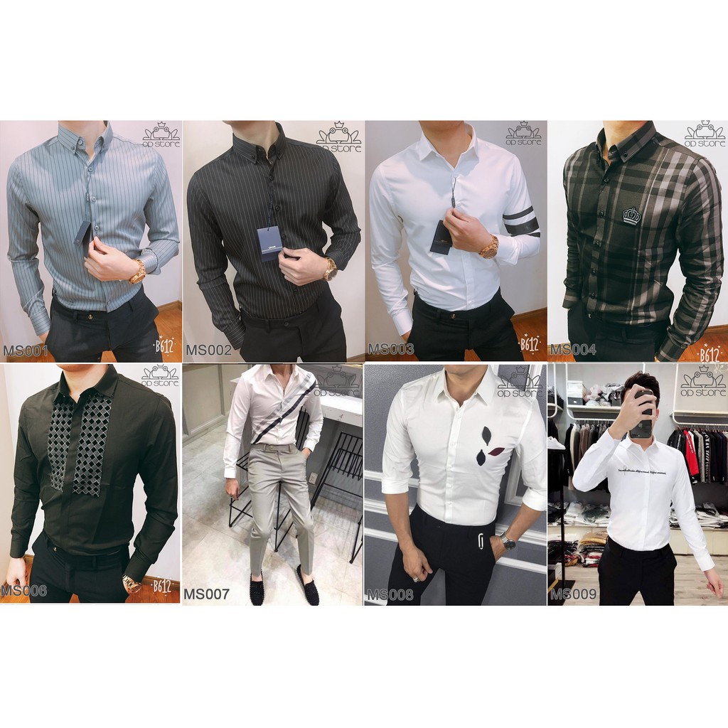 Sơ mi lụa Thái (All mẫu - note trong đơn)