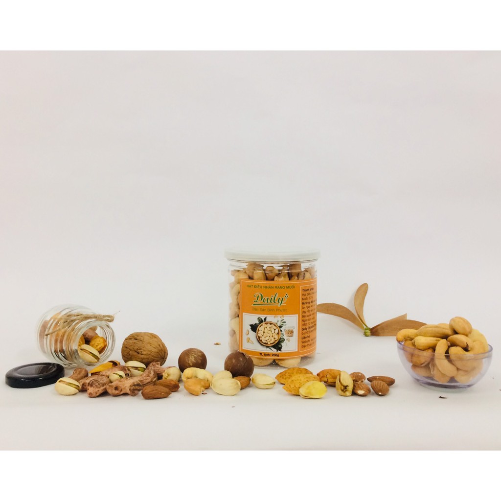 Hạt Điều Nhân Loại A Rang Muối 250gram