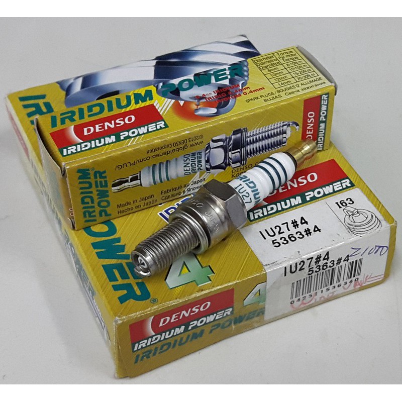 Bugi Denso Iridium Power IU27 dành cho Winner 150 CBR150, Sonic 150...