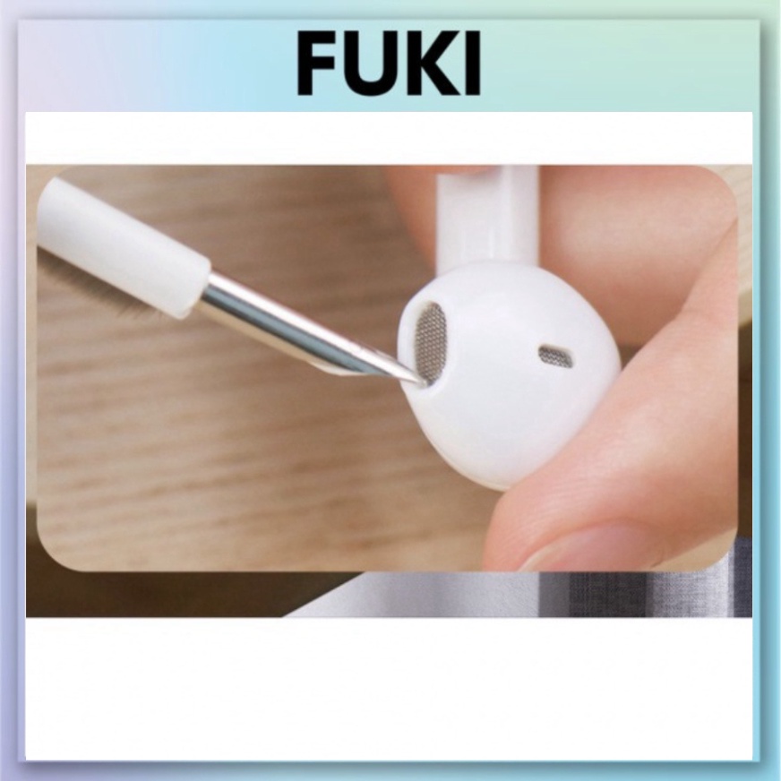 Bộ vê sinh tai nghe airpod 6 món cọ vệ sinh airpods bluetooth không dây thông minh dành cho Airpods 1 2 3 Pro FUKI