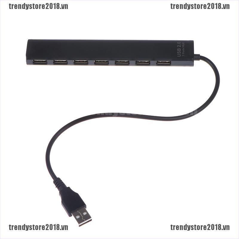 Bộ Chia 7 Cổng Usb 2.0 Tốc Độ Cao Có Công Tắc Mở Rộng | BigBuy360 - bigbuy360.vn
