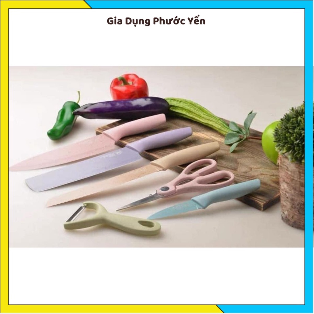 Set dao kéo 6 món Everich