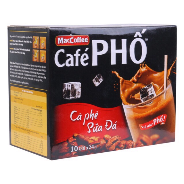 Cafe Phố - cafe sữa đá 240g