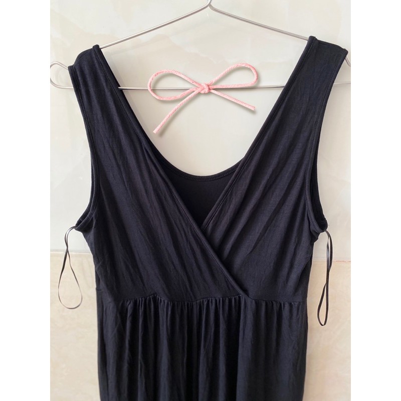 (40-110kg)Bộ thun lạnh liền thân jumpsuit xuất xịn cắt mạc sát nách ống rộng vnxk đen trơn plus size bigsize
