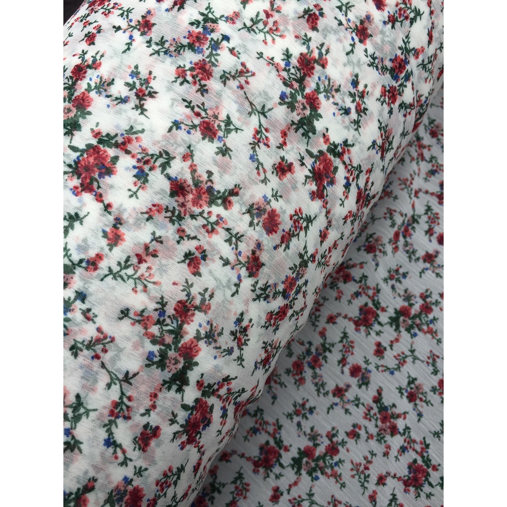 ❤️❤️❤️Voan chiffon hoa nhí