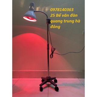 Đèn hồng ngoại công tắc,chiết áp 1m7 đế gang, có chân bánh xe Tnc