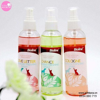 Dầu thơm thú cưng chó mèo Bioline