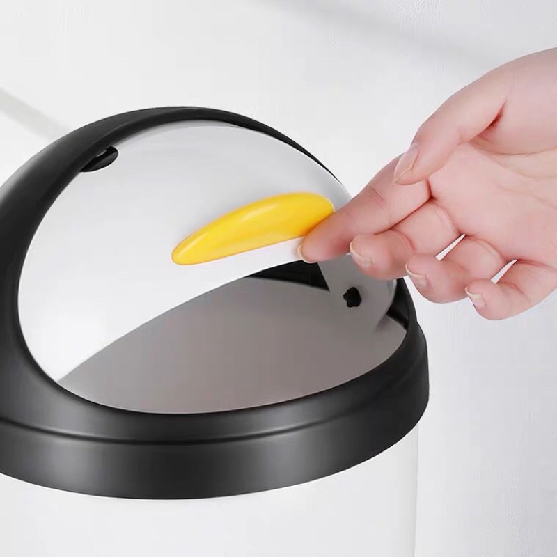 Thùng rác mini hình chim cánh cụt