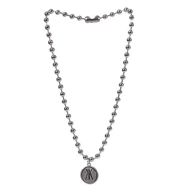 [Ảnh thật] Dây Chuyền Titan Nam/ Nữ ERASHOP 077796 - Hột Bảng Tròn Đơn Giản, Cool Ngầu, Cá Tính, Rẻ Đẹp