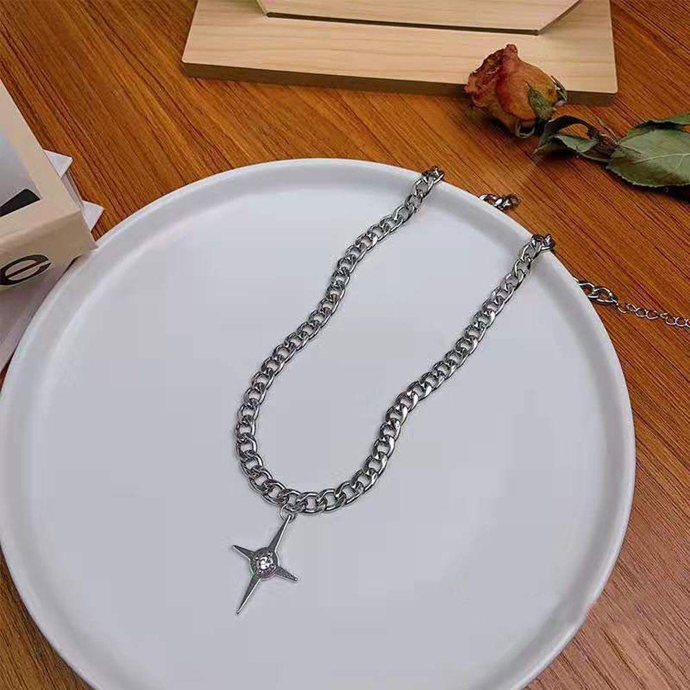 Vòng Cổ Choker Phong Cách Punk Hiphop Đơn Giản Thời Trang Cho Nam