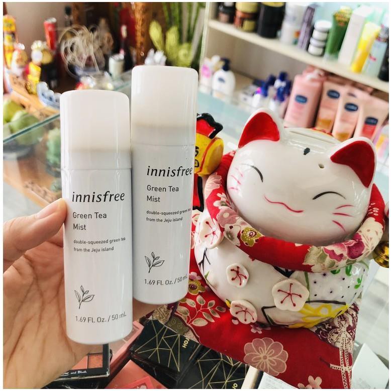 NƯỚC XỊT KHOÁNG TRÀ XANH INNISFREE green tea mineral mist 50ML +150ML | BigBuy360 - bigbuy360.vn
