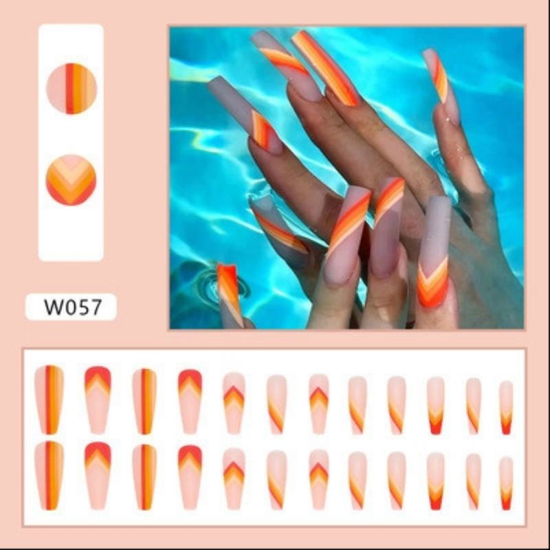 Bộ 24 móng tay xinh iu w057