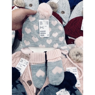 Set Mũ + Bao tay xuất dư HM
