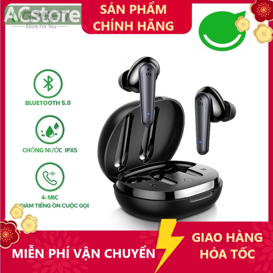 Tai Nghe Bluetooth Baseus Enock W3 TWS Bluetooth 5.0 Âm Thanh Nổi / UGREEN HiTune T1 có 4 micro kết nối  ACstore