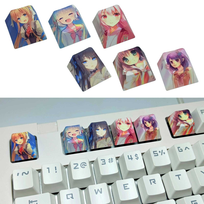 Nút bàn phím cơ chơi game PBT bền bỉ màu cherry Profile R4