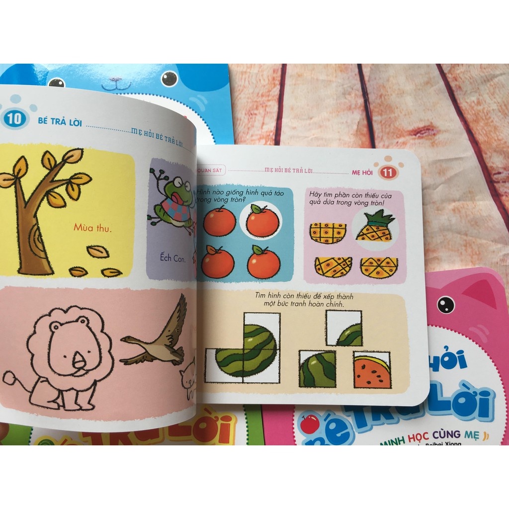 SÁCH - Mẹ Hỏi Bé Trả lời  - Tái Bản 2019