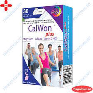 CalWon plus - Canxi hữu cơ tự nhiên hộp 30 viên