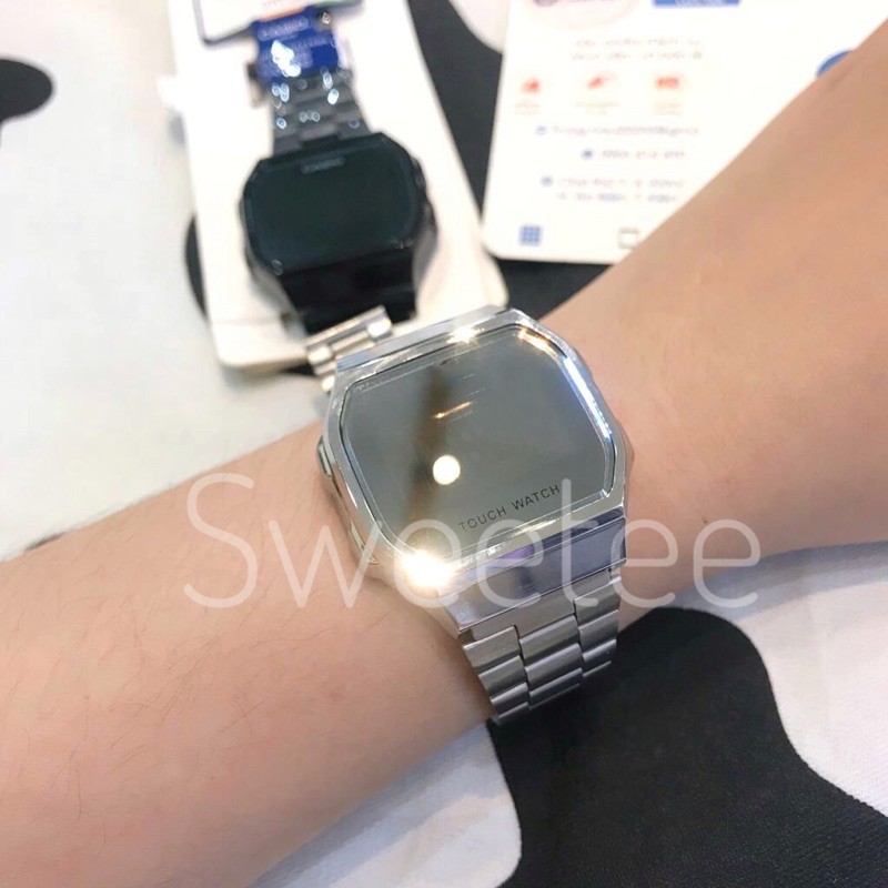 Đồng hồ nam, nữ Sweetee Tráng Gương dây thép kiểu dáng sang trọng | BigBuy360 - bigbuy360.vn