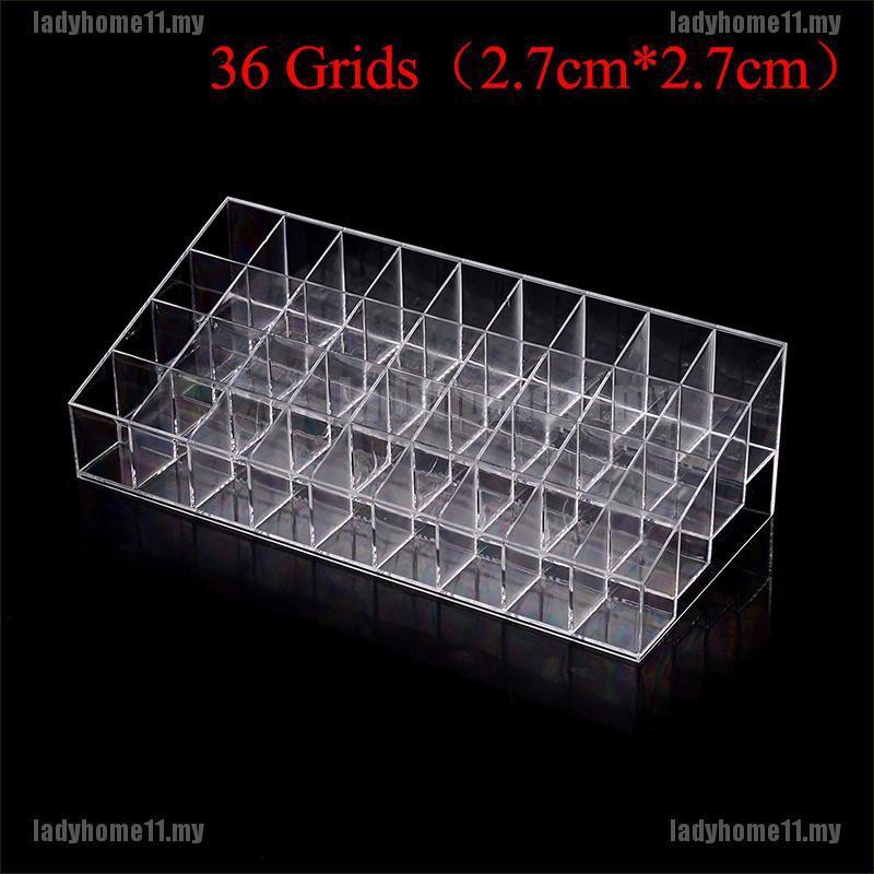 (hàng Mới Về) Khay Đựng Son Môi 24 / 36 / 40 Ngăn Bằng Acrylic Tiện Dụng | BigBuy360 - bigbuy360.vn