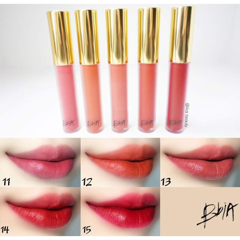 [Hàng có sẵn] SON KEM LÌ BBIA LAST VELVET LIP TINT MỀM MỊN | Thế Giới Skin Care
