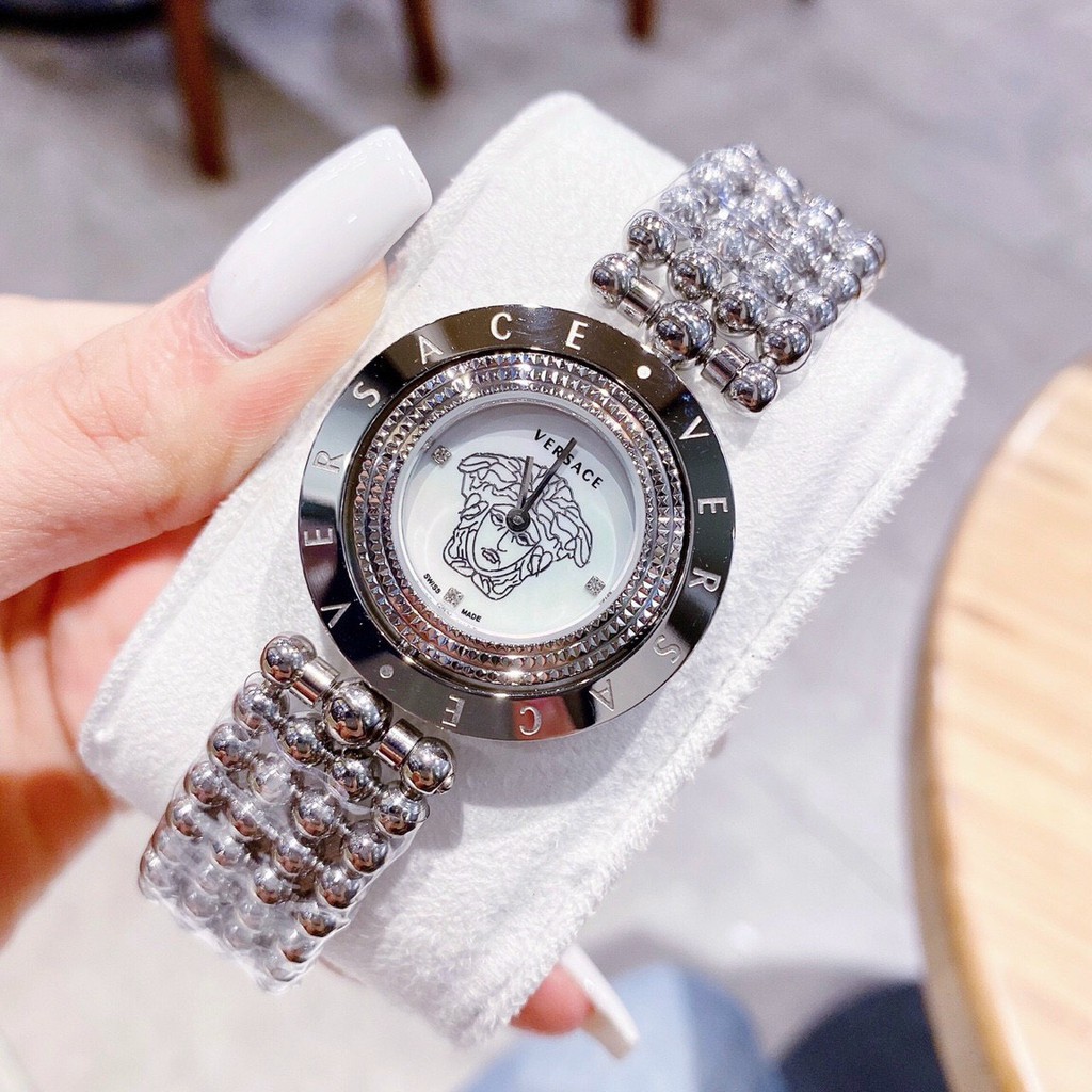 Đồng hồ đeo tay nữ versace cao cấp chống nước cực tốt cực đẹp bảo hành 12 tháng LUTOS VN